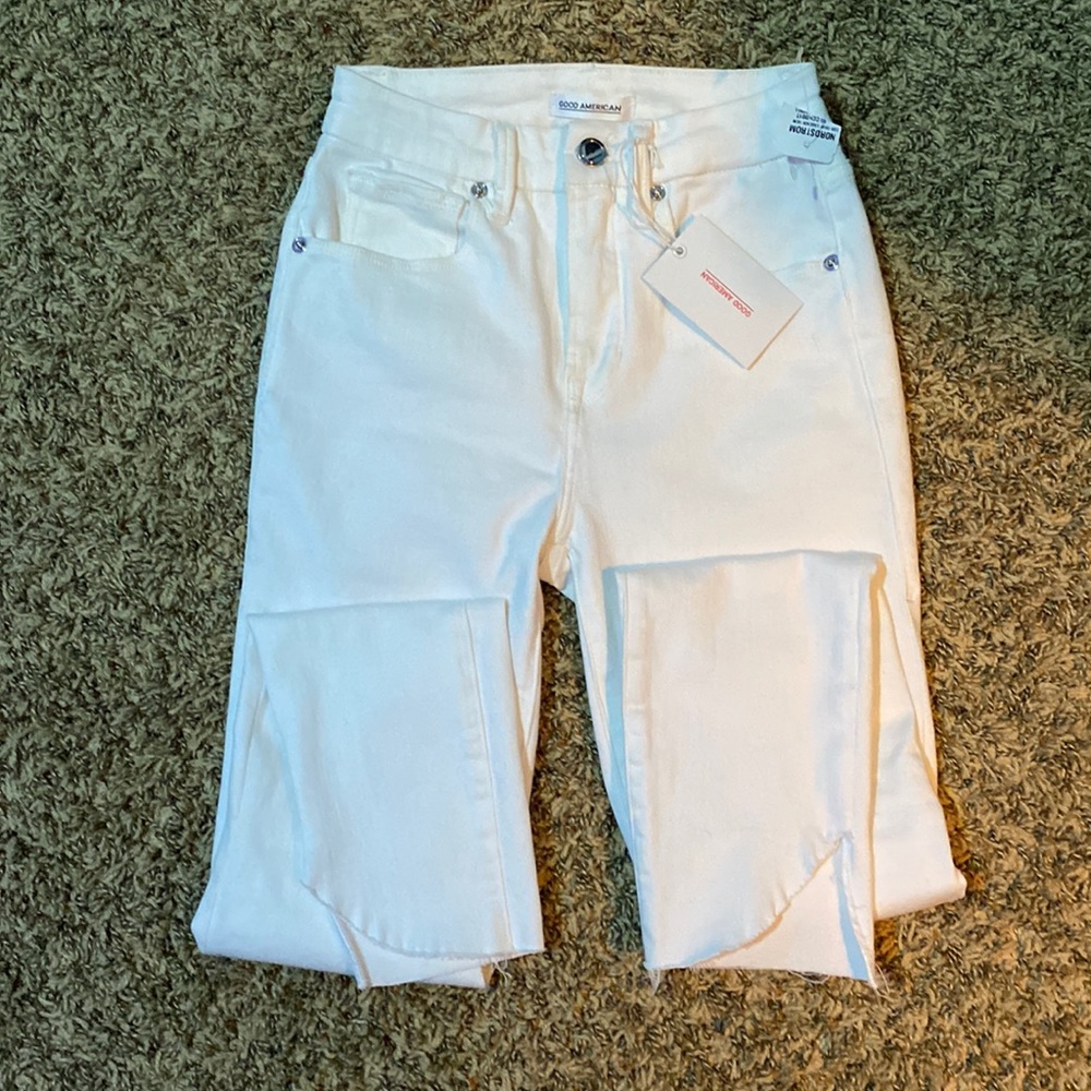 Good American good legs crop